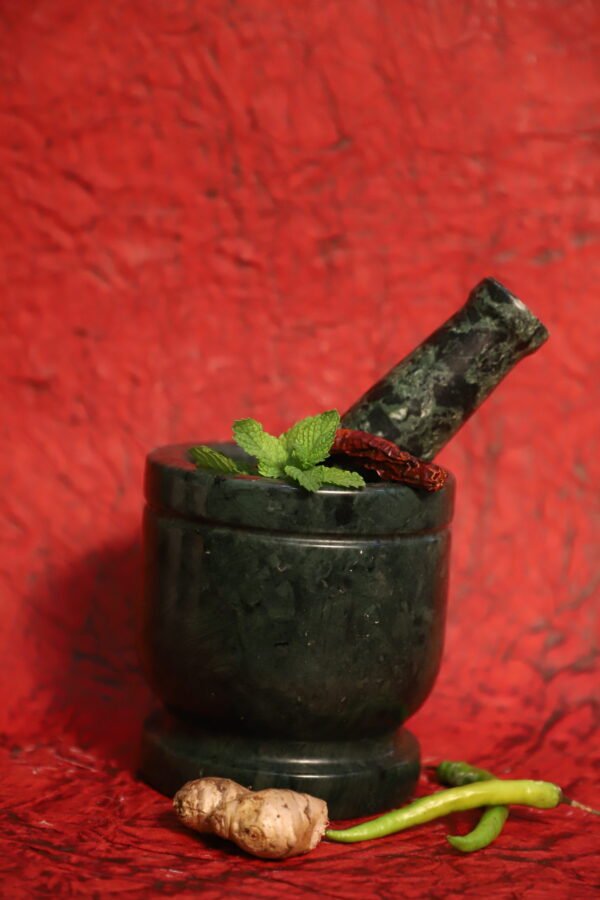 Marble Mortar n Pestle - Image 2