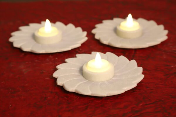 Marble Diya/Tealight Holder - Image 4