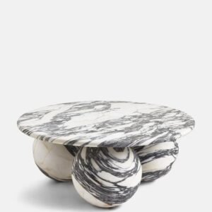 TWD Arbascato Orbit Marble Table