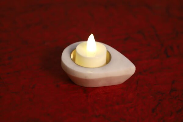 Marble Round Diya - Image 5