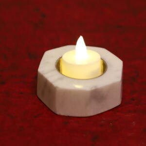Marble Diagonal Diya